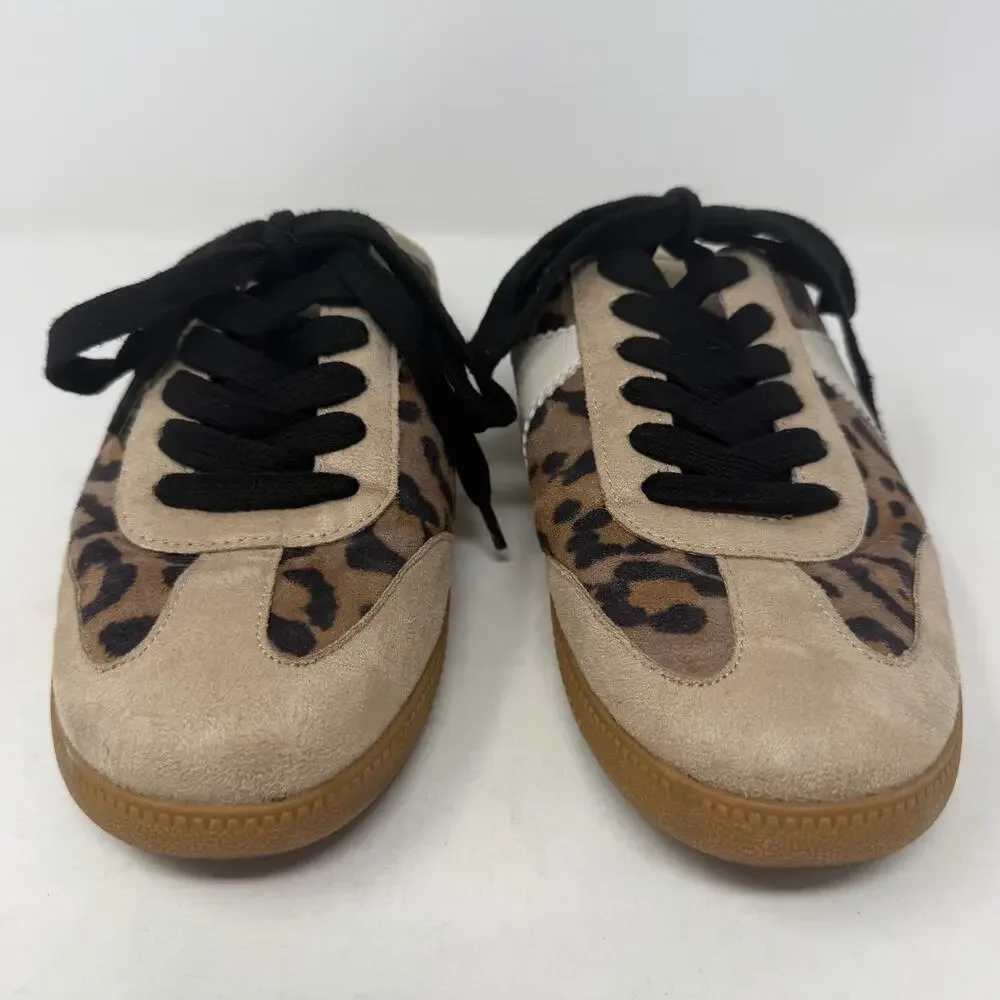 MIA Baron Slip On Leopard Sneaker Womens Size 7